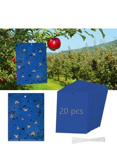 20Pcs Fruit Fly Traps for Indoors & Fly Traps Outdoor Gnat Traps for House