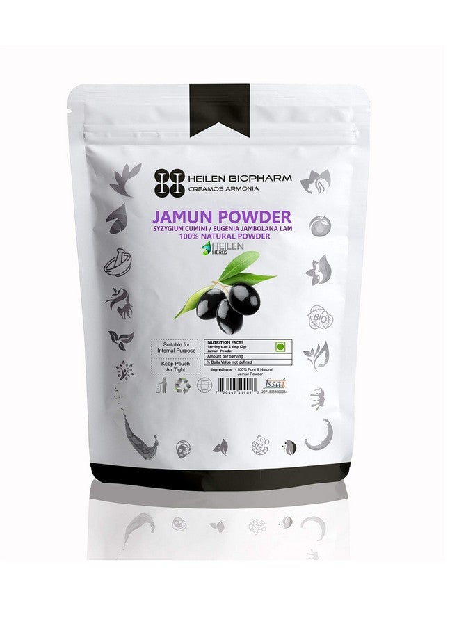 Heilen Biopharm Heilen Biopharm Jamun (Eugenia Jambolana Lam/Syzygium Cumini) Powder For Healthy Nutrition - 400 g Pack of 1  - Image 1