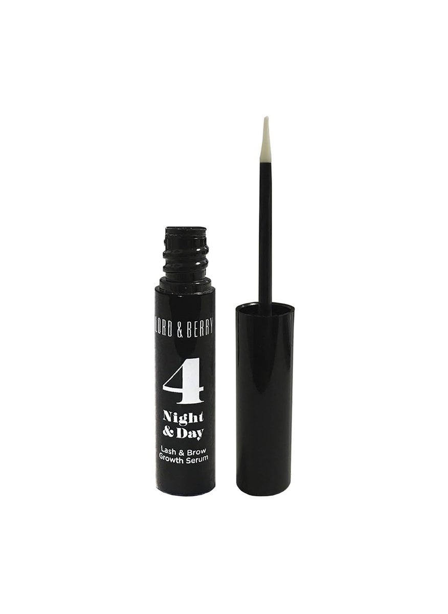 LORD & BERRY Lord and Berry 4 Night and Day Lash and Brow Nourishing Growth Serum 