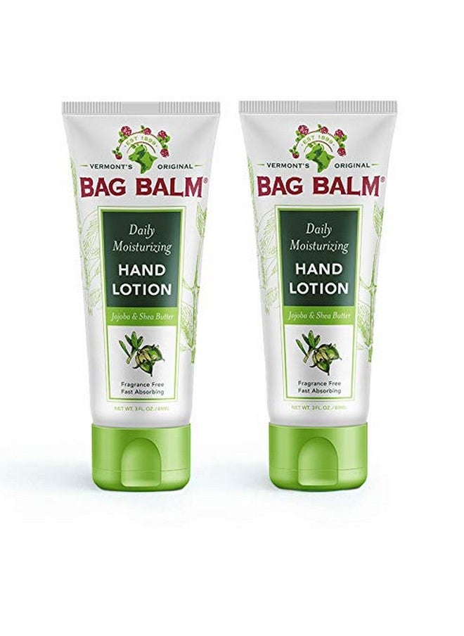 Bag Balm - Vermont'S Original Hand & Body Lotion Fragrancefree Nongreasy 3Oz 2 Pack - Image 1