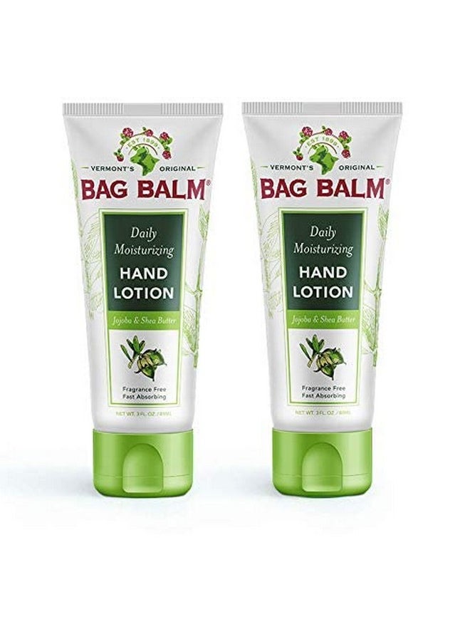 Bag Balm - Vermont'S Original Hand & Body Lotion Fragrancefree Nongreasy 3Oz 2 Pack - Image 1