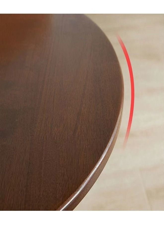fashionhome - Multipurpose Modern Design Portable Wood Coffee Table 50 x 51 cm - Image 1