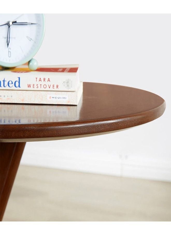 fashionhome - Multipurpose Modern Design Portable Wood Coffee Table 50 x 51 cm - Image 1