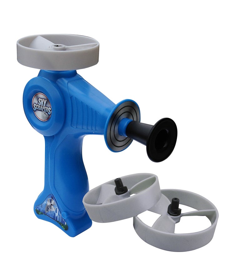 Aeromax Sky Scrapers Silver Streak Edition flying discs soar over 100 feet high - Image 1