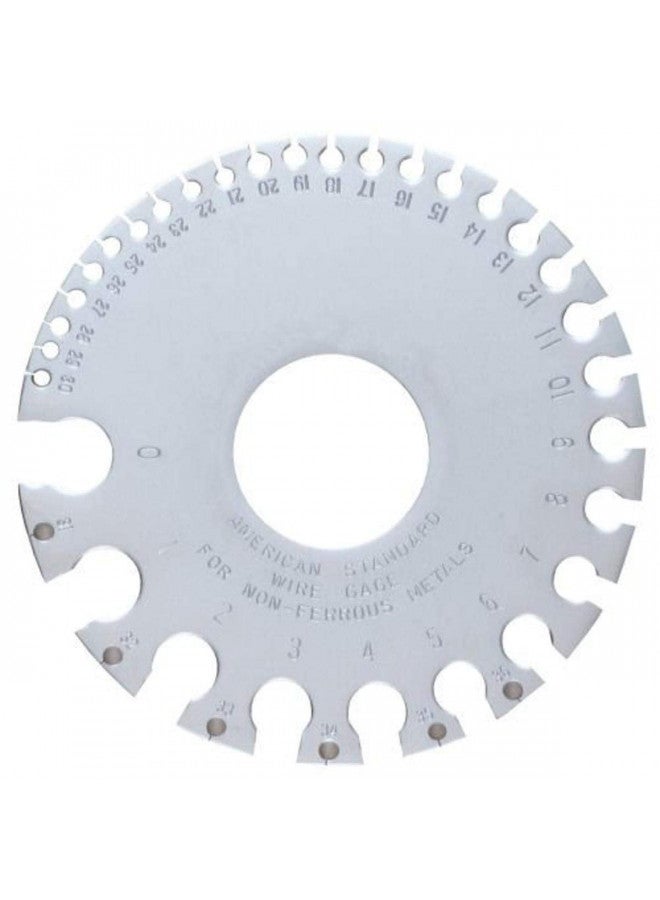 General Tools General Tools 20 Wire Round Gage, American Standard,Satin 