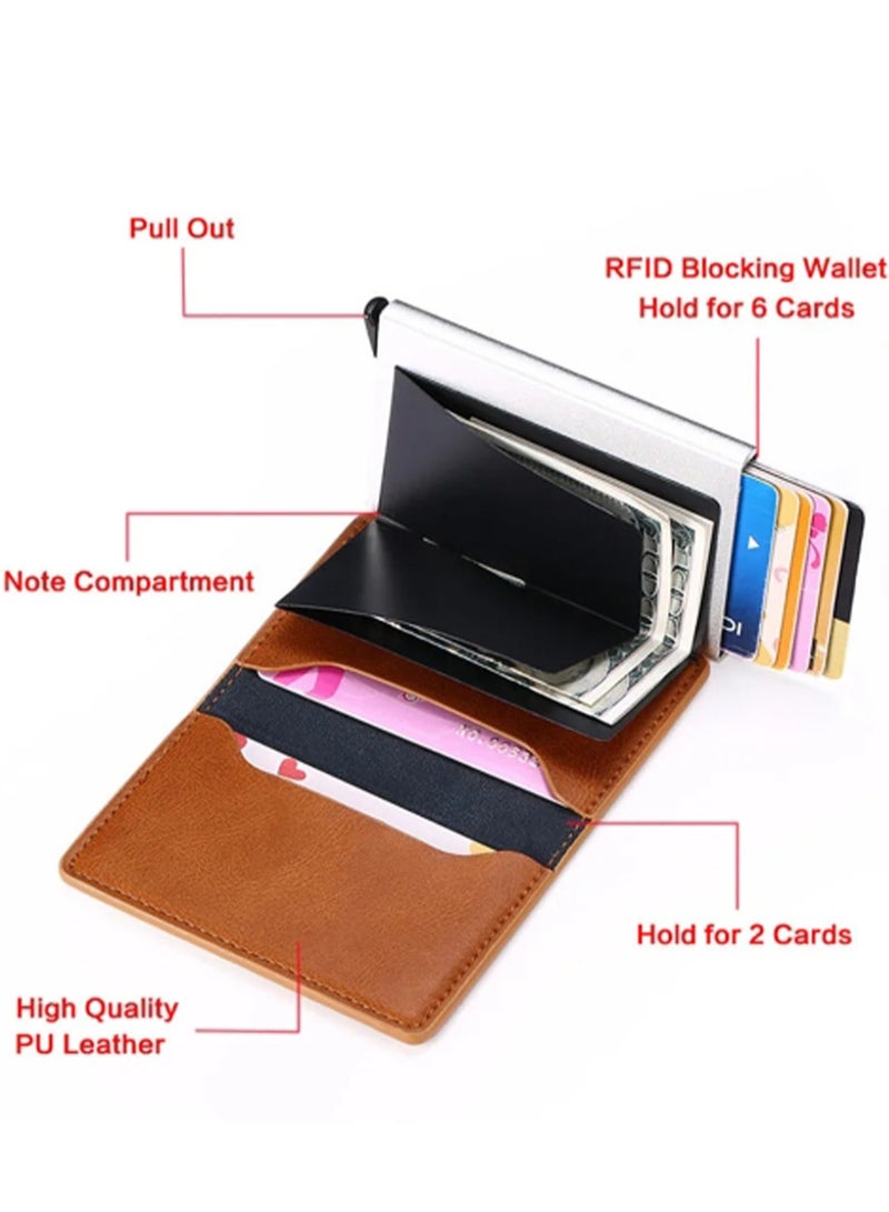 Daytoyz Anti Rfid Credit Card Holder Smart Minimalist Wallet Pocket Men Women Slim Cardholder Bank Secure Creditcard Case Dropshipping  - Image 4