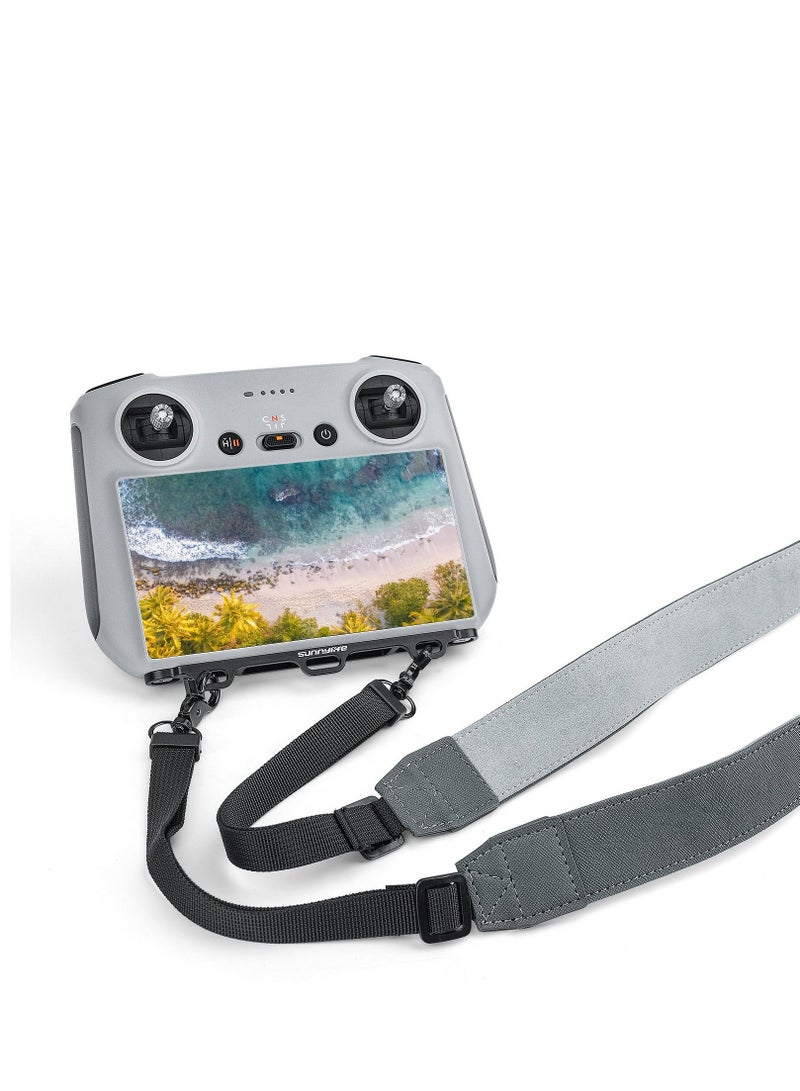 Mini 3 PRO Lanyard Neck Strap PU Leather Decompression Hanging Buckle Rope Compatible with DJI RC Screen Remote Control Drone Accessories - Image 5