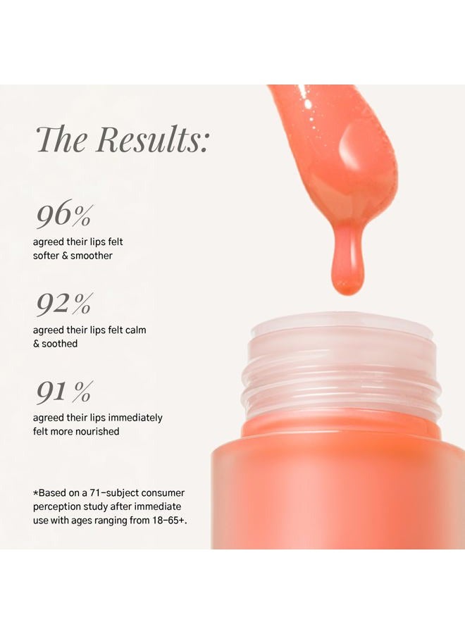Karuna Skin - Tinted Lip Oil, Soothing & Moisturizing Lip Products with Peptides, Antioxidants, Hydrating Flattering Vegan Lip Tint, Pause, 4.8 mL/0.19 fl. oz - Image 5