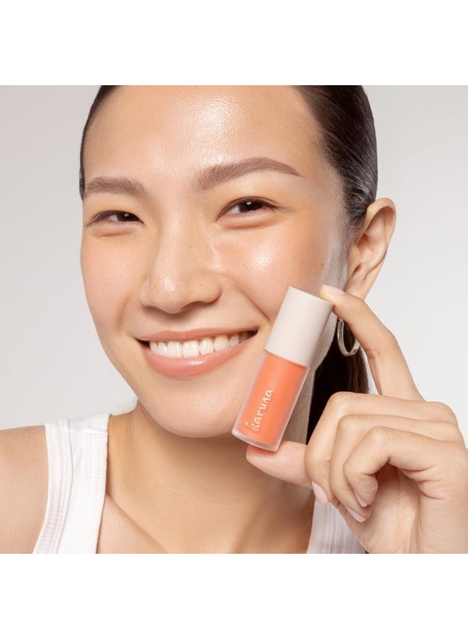 Karuna Skin - Tinted Lip Oil, Soothing & Moisturizing Lip Products with Peptides, Antioxidants, Hydrating Flattering Vegan Lip Tint, Pause, 4.8 mL/0.19 fl. oz - Image 2