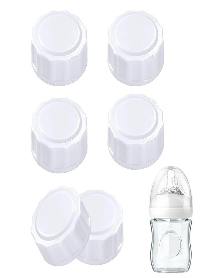 bahforam Travel Bottle Caps Compatible with Avent Bottles-Baby Bottle Lid-Bottle Lids Replacement-Travel Caps-Rewritable Sealing Discs for Avent Wide Mouth Bottles (9-PCs) - Image 1