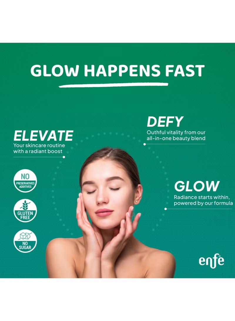 ENFE Premium Bovine Collagen Peptide Type I & III, 300 gm - Image 4