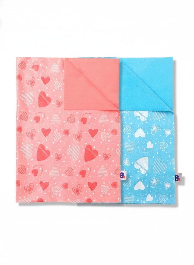 SuperBottoms Diaper Changing Mat for Baby - Waterproof & Quick Dry Bed Protector | Soft, Lightweight, Reusable InstaDry Mat (50cm x 70cm) - (Small) - Image 1