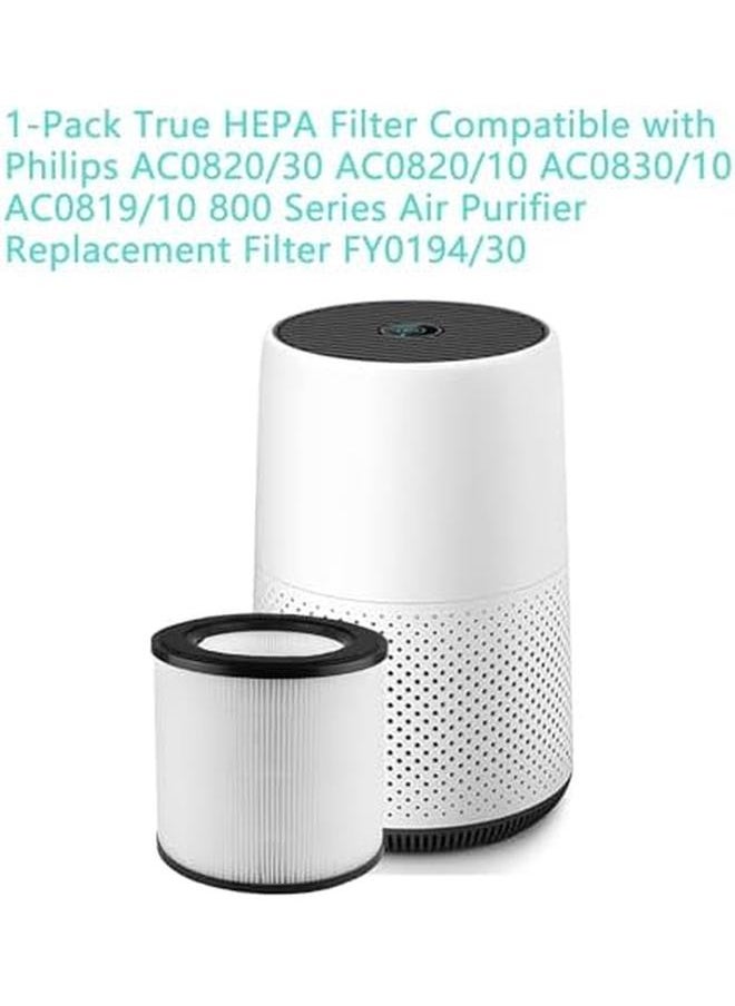 Generic - Fy0194 Filter Replacement For Philips Ac0820 Fy0194 30 H13 Filter Compatible With Philips 800 Series Nanoprotect Hepa Air Purifier Ac0810 Ac0819 Ac0820 Ac0830 1 Pack - Image 1
