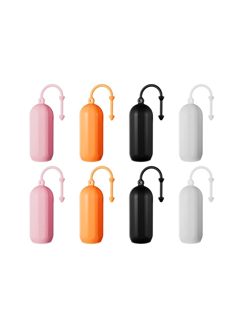 SYOSI - 8 Pcs Elastic Sleeves for Leak Proofing Travel leak locks toiletry skins Silicone Sleeves for Most Travel Sized Toiletries travel accessories for women - Image 1