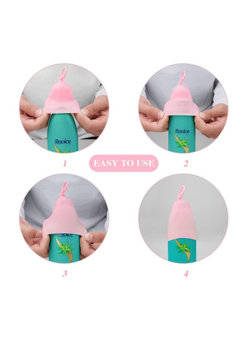 SYOSI - 8 Pcs Elastic Sleeves for Leak Proofing Travel leak locks toiletry skins Silicone Sleeves for Most Travel Sized Toiletries travel accessories for women - Image 1