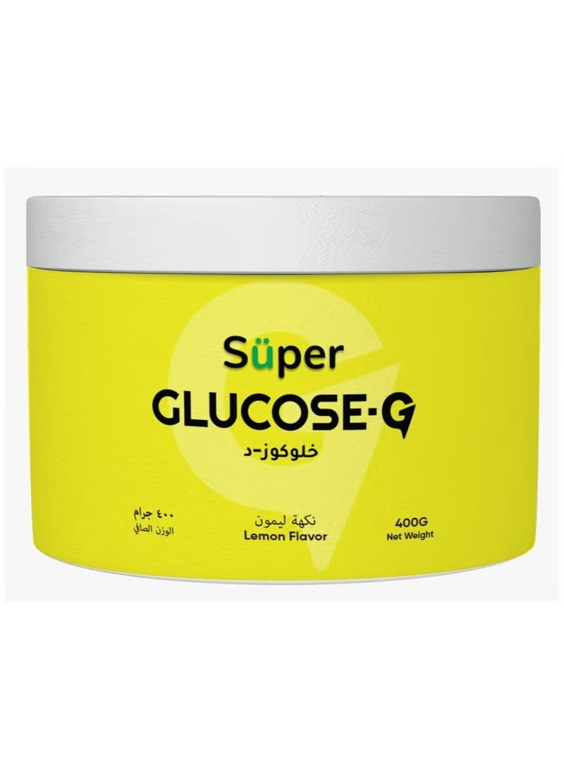 Super Glucose-G Energy Powder – 400g | Instant Lemon Flavour