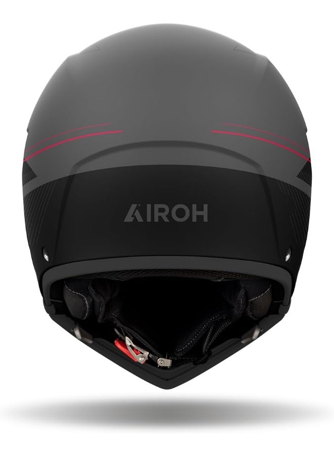 AIROH J 110 Slim Red Matte L - Image 5