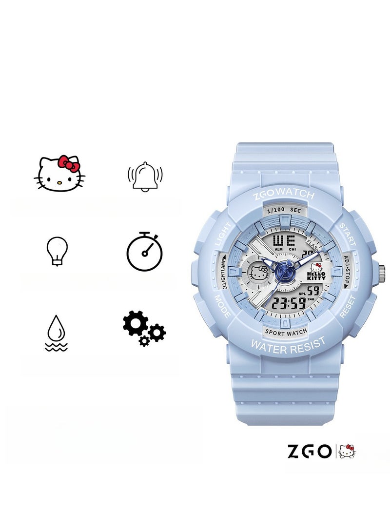 ZGO Children's Watch Gift Waterproof And Anti Fall Student Watch Sports Luminous Electronic Watch - Image 1