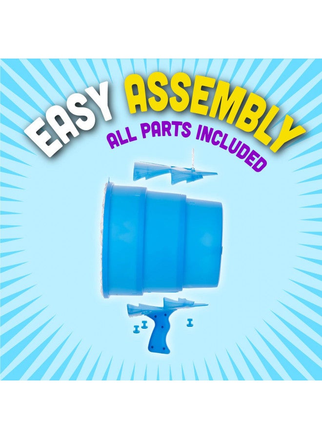 Squirrel Products Airzooka Air Blaster- Blows 'Em Away - Air Toy for Adults and Children Ages 6 and Older - Blue - Image 2