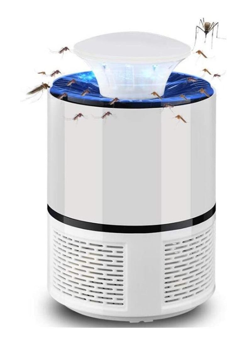 Electric Mosquito Killer 365 lamp USB Electronics anti mosquito Trap LED Night Light Lamp Bug insect killer Lights Pest Repelled Mosquitoes Inhaler Bug Trap (White) - Image 1