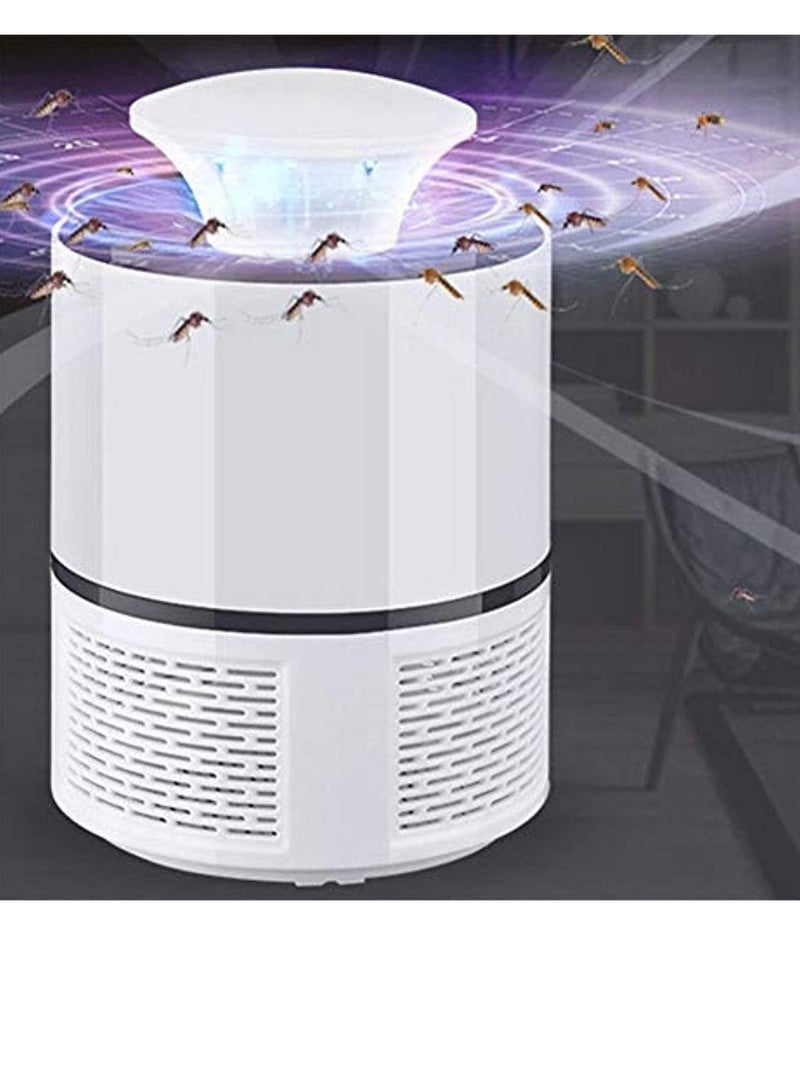 Electric Mosquito Killer 365 lamp USB Electronics anti mosquito Trap LED Night Light Lamp Bug insect killer Lights Pest Repelled Mosquitoes Inhaler Bug Trap (White) - Image 2