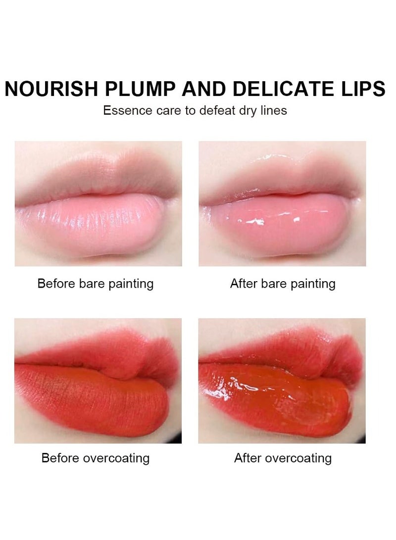 lakerain Lip Glowy Balm Shine Glossy Finish Lip Oil Moisturizing Lip Care Therapy Treatment Hydrating and Nourishing Repair Sleeping Lip Tint Oil Glossy Lip Plumper Gloss Lip Glow Plumping Oil 01 - Image 4