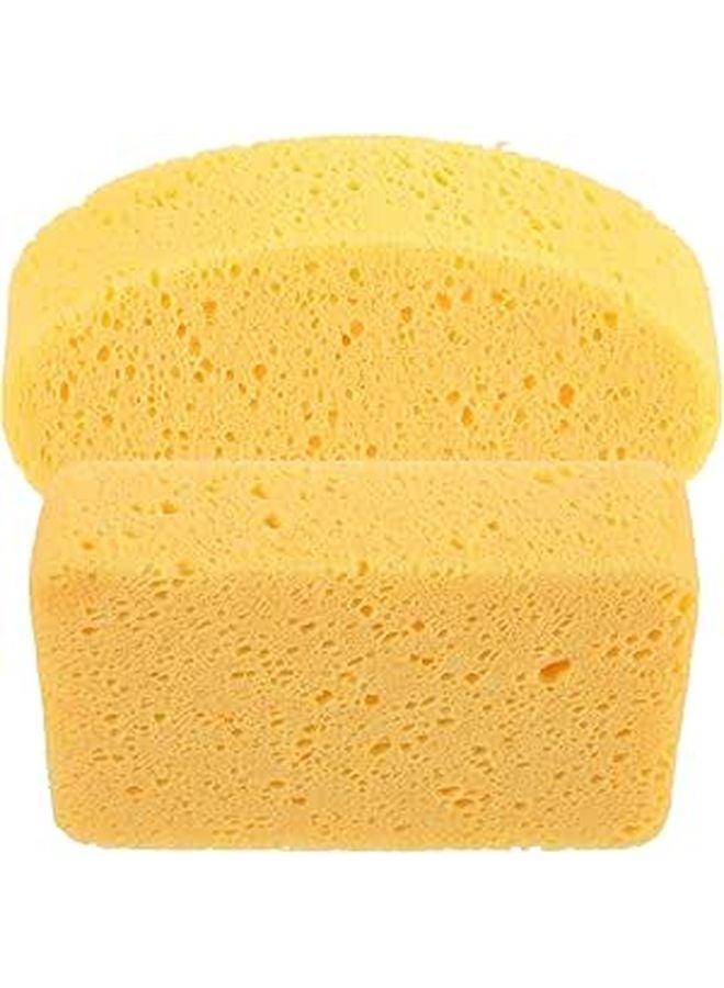 Cellulose Cleaning Sponges 140x90x35mm 2PCS Multipurpose Kitchen and Bathroom Scrub - Image 1