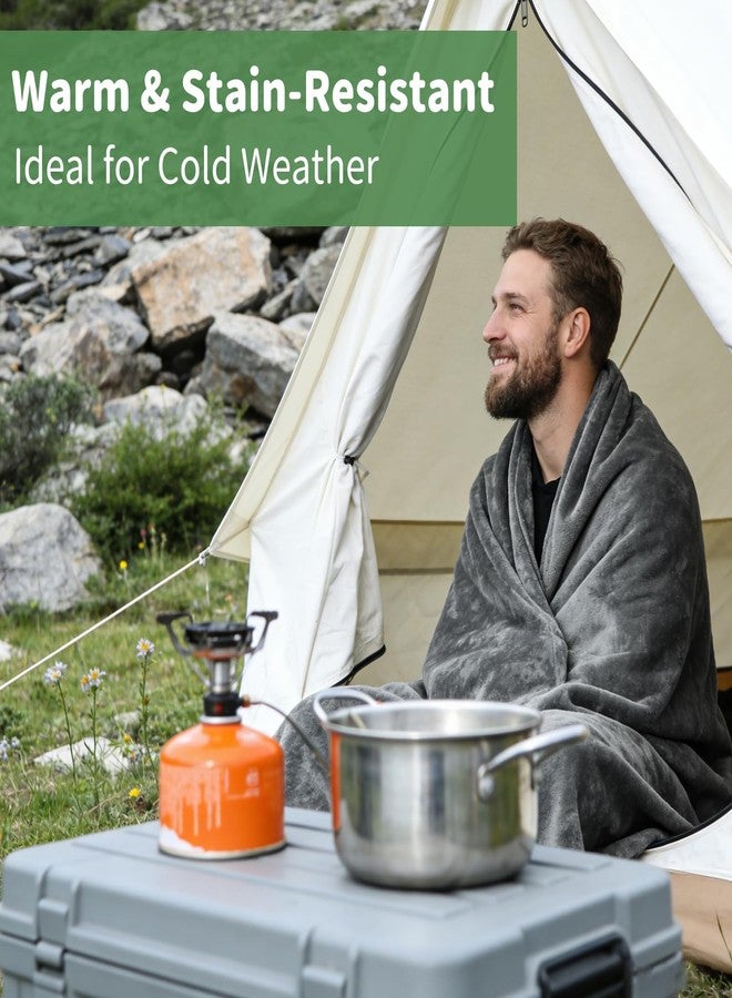 Tuphen Flannel Sleeping Bag Liner for Adult, XXL Soft Fluffy Adult Sleeping Sack with Zipper, Travel Camping in Warm Cold Weather, Thick Sleeping Bag Liner for Hotel Hiking Camping Indoor Outdoor Use - Image 5