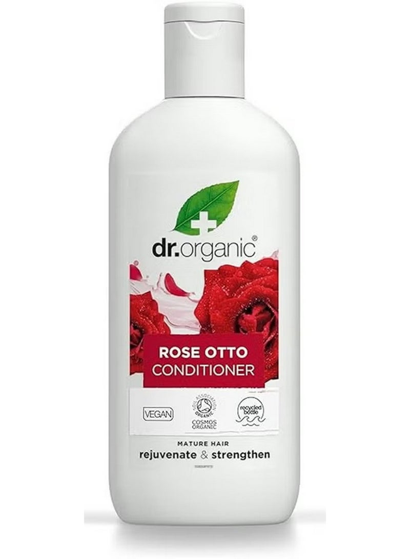 dr.organic Rose Otto Conditioner Rejuvenate & Strengthen 265 ML - Image 1