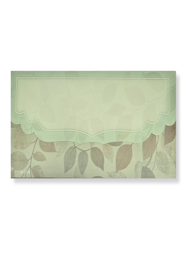 Fonsie cash shagun fancy design envelopes pack of 10 for gifting money on wedding gift, baby shower gift, shagun, family gatherings(3D Tree) - Image 2