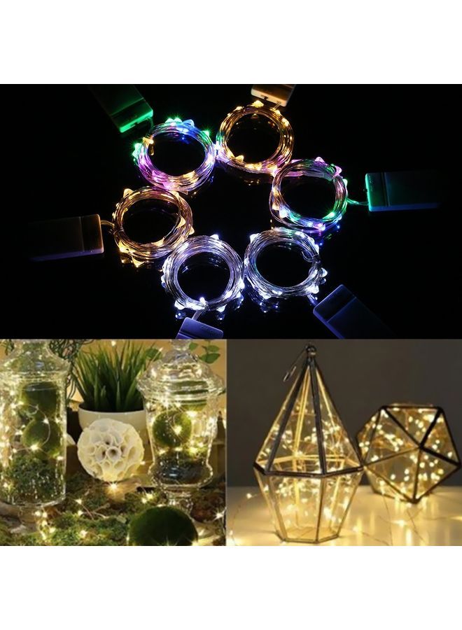 NIBEMINENT 30-Piece LEDs Starry Copper Wired String Light Strip Multicolour - Image 2