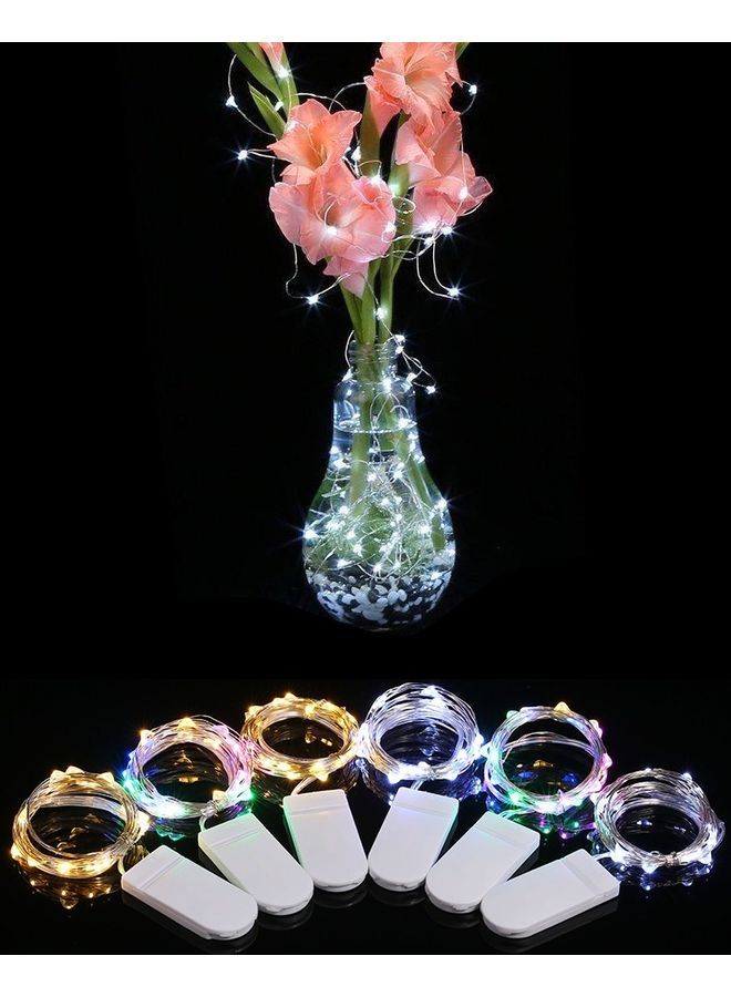 NIBEMINENT 30-Piece LEDs Starry Copper Wired String Light Strip Multicolour - Image 3