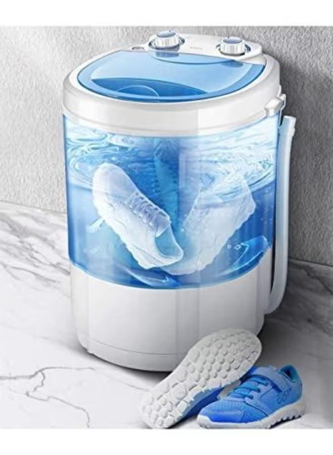 Nova NW-552SW Shoes Washer with Spinner, 2.5KG Capacity, Compact Electric Shoe Washing Machine, High Back Control Panel, Rust-Proof Plastic Body, 220-240V Low Noise Motor, Portable Shoe Cleaner for Home & Dorm Use - Image 2