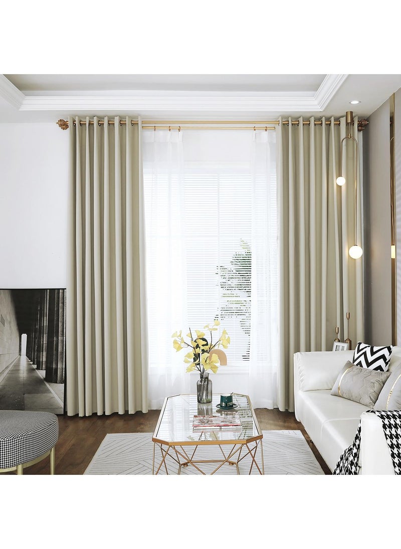 2-Piece Blackout Outdoor Curtains Beige - pzsku/Z8AFD23DE1794EB923573Z/45/_/1710402570/4d0fc6b3-8780-4f3f-a48b-74db280d1fd8