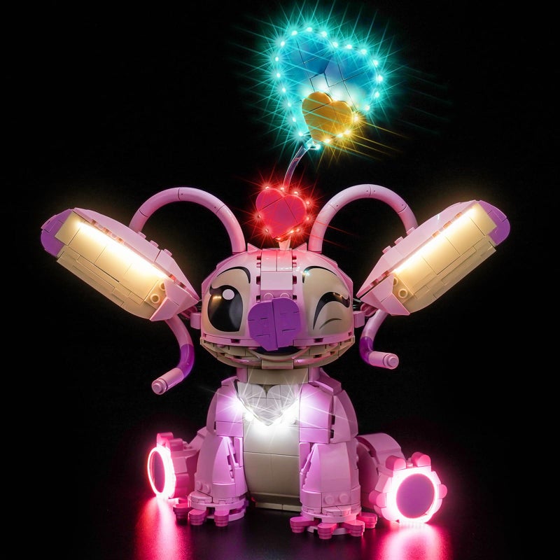 Hilighting Upgraded Led Light Kit Compatible with Lego Angel Lilo Stitch Building Set Lights Decoration Compatible with Lego 43257 Model Not Included - Image 3