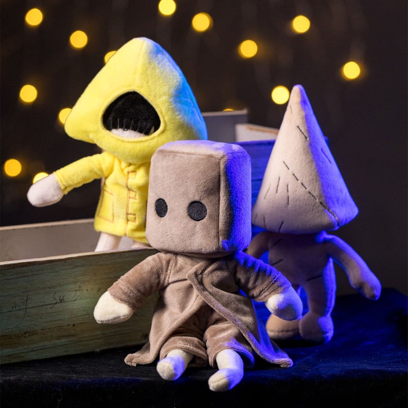 Spot Cross-border Little Nightmare 2 Game Surrounding Girl Small Six Box Man Norm Doll Plush Toy Gift(New small Six 30cm/0.09kg, Figure) - Image 3