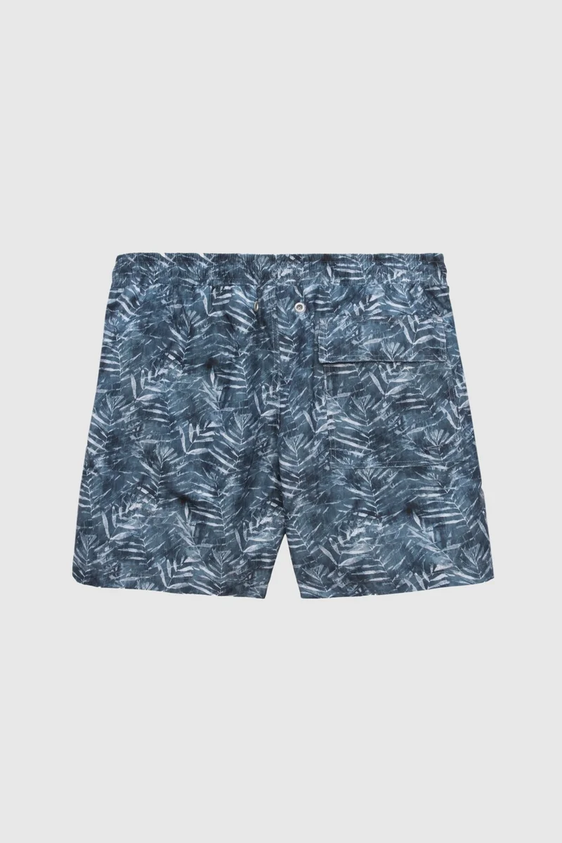 دي أس دامات Regular Fit Gray Printed Shorts Swimsuit 0HC62AD18101M