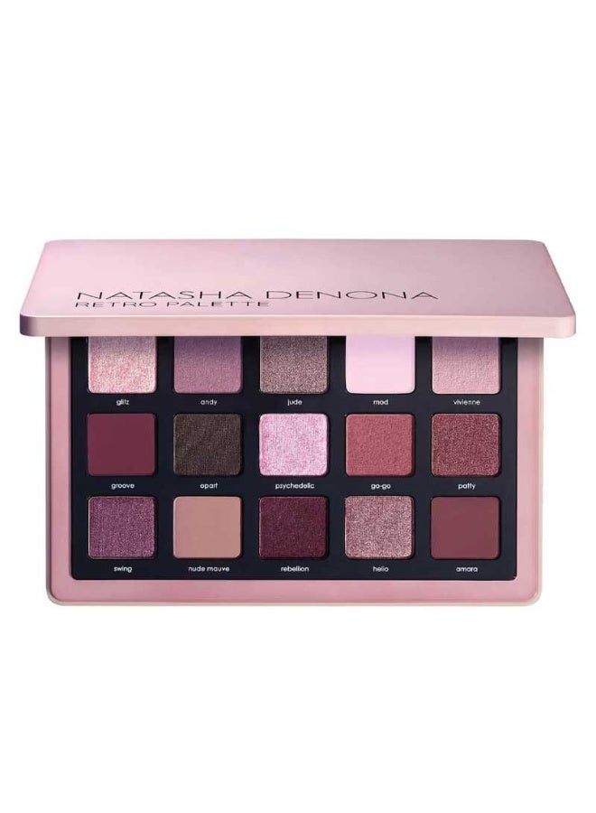 ناتاشا دينونا لوحة ناتاشا دينونا ريترو - 15 ظل عيون عالي الصبغة لمظهر لا نهاية له - Image 1