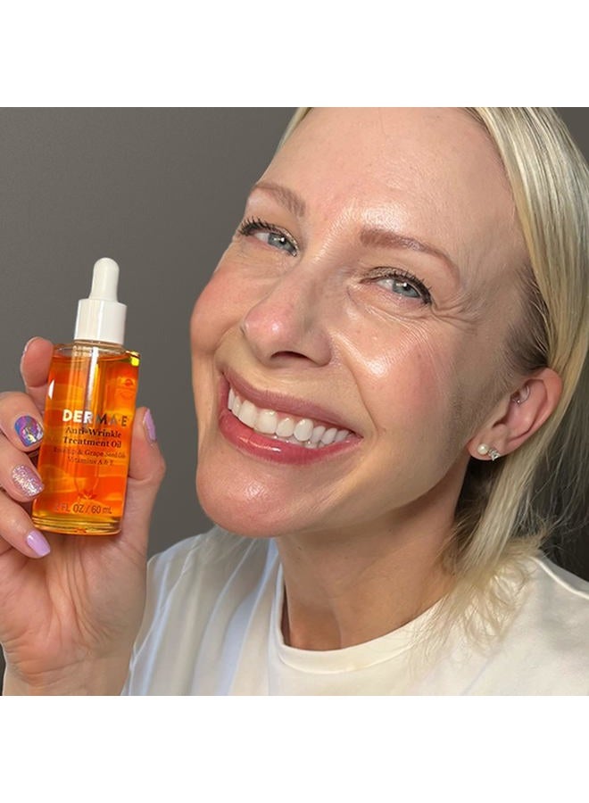 derma-e Anti-Wrinkle Treatment Oil 60ml - Image 3