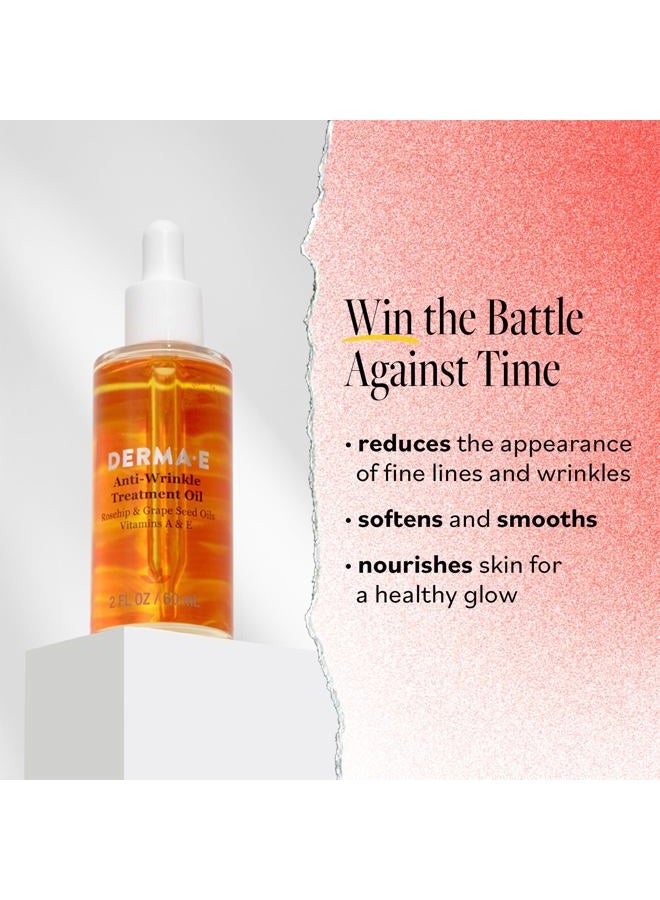 derma-e Anti-Wrinkle Treatment Oil 60ml - Image 2