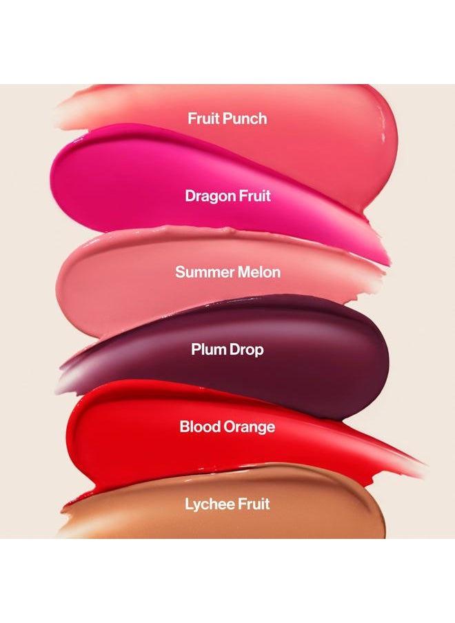 Honest Beauty - Moisturizing Vegan Tinted Lip Balm | Antioxidant-rich Acai Extracts + Avocado Oil | Paraben Free + Cruelty Free | Plum Drop - Image 1