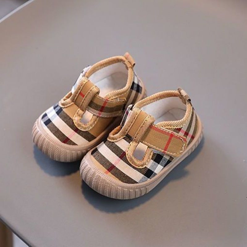 Baby Girl'S Shoes, Male Baby Toddler Shoes, Spring & Fall Flats, Soft-Soled Cloth Shoes, Casual Children'S Shoes, Breathable Princess Cloth Shoes 01 - Image 1