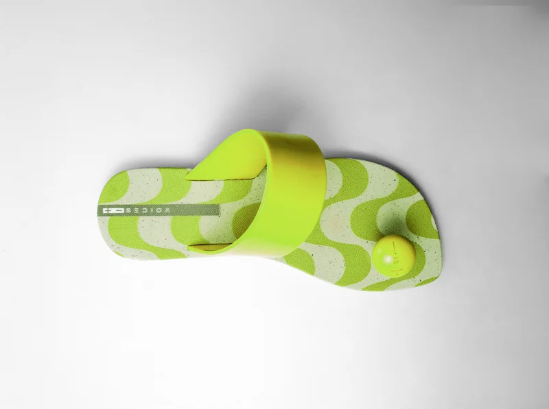 فويسيز Voices Women'S Flip Flops, Look Copacabana - 005.00011, Color - Green