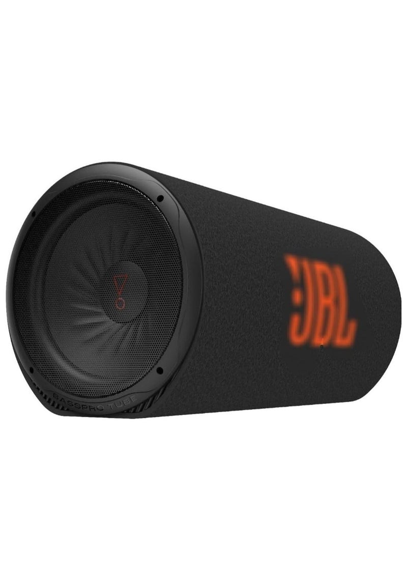 JBL BassPro Tube 12 Inch 30 cm Subwoofer Auto Active, Tube Bass Box with 450 W Max Class D Amplifier, Powerful Bass Amplification Complete Solution, Patented Deep Bass Slipstream Port, Remote Control - Image 1