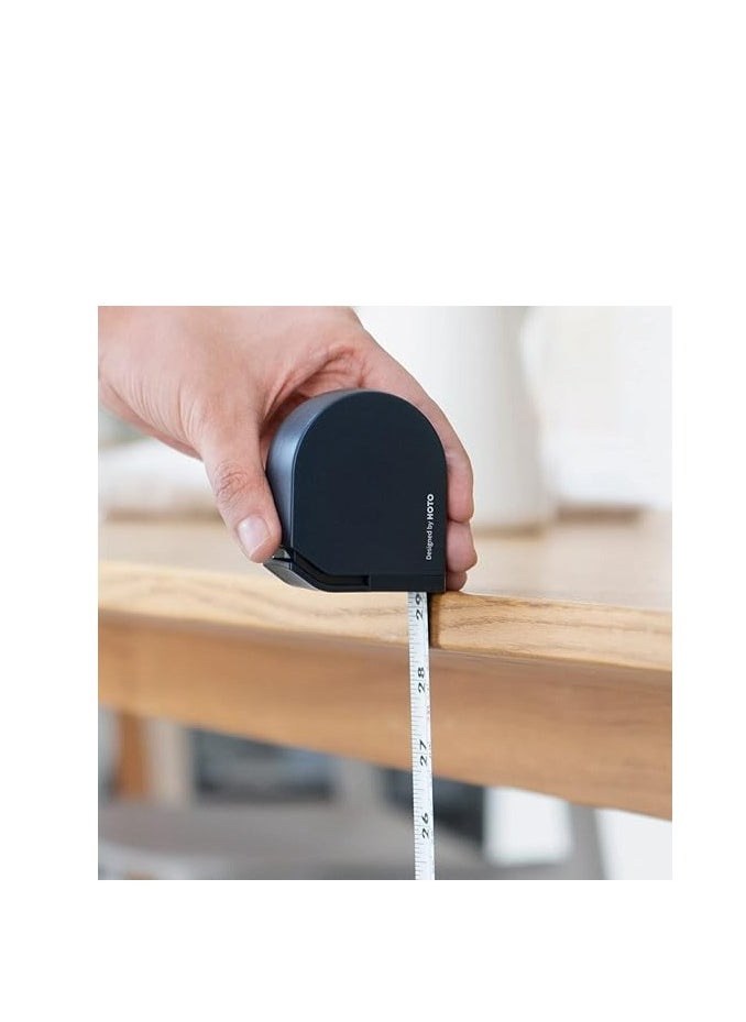 HOTO Hoto Self Lock Measure Tape 3 Meters Maximum Length Retractable Measuring Tape Precise Measurement Water Repellent Shock Absorbent Case Measuring Tool  - Image 2