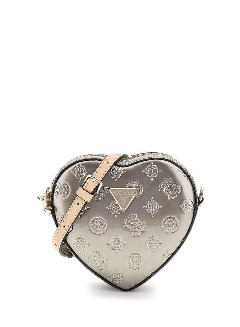 GUESS Arnela Mini Heart Bag
