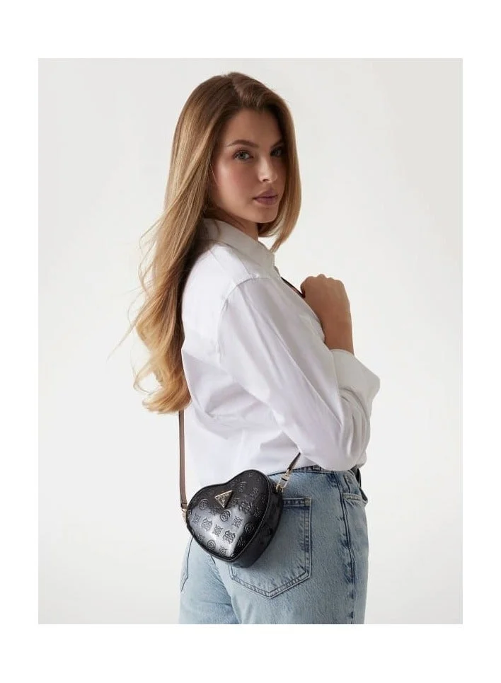 GUESS Arnela Mini Heart Bag