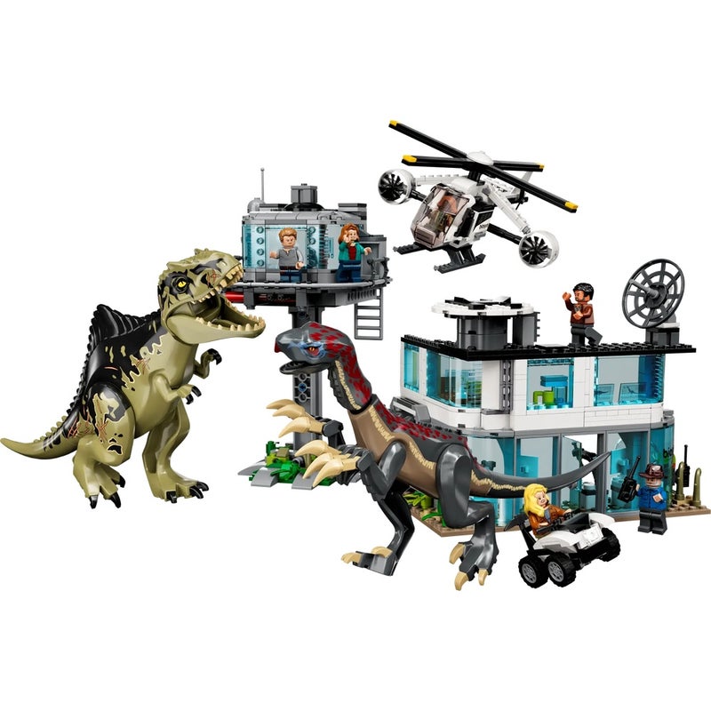 LEGO - Giganotosaurus & Therizinosaurus Attack 810 Pieces - 76949 - Image 2