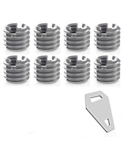 Excefore 3/8" to 1/4" Bushing Convert Screw Adapter Tripod Ballhead Reducer, 1/4" to 3/8" Camera Convert Screw Adapter Mount for Tripod, Monopod, Ballhead, Video Light Stand & DSLR SLR cameras, Stainless Steel  - Image 1