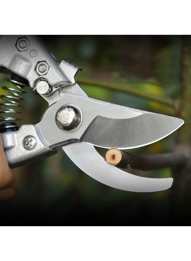 ECVV Hand Pruning Shears, Sharp Precision Plant Clippers Garden Pruner for Garden, Bonsai, Fruit Trees Branches Scissors for Cutting Dry Branches Red - Image 3